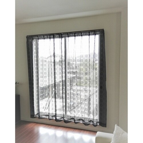 レースカーテン 幅100×丈176cm2枚組