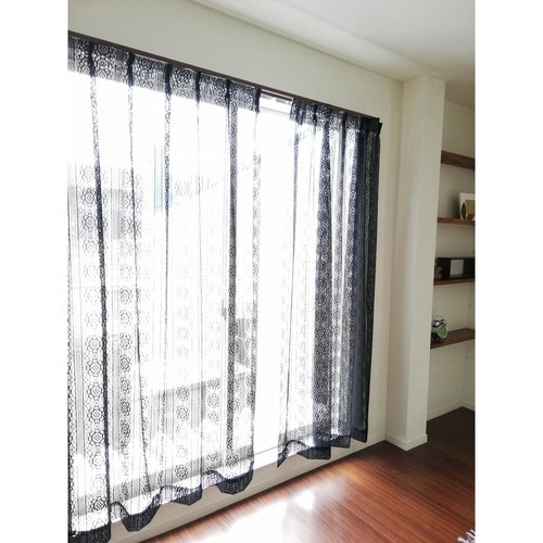 レースカーテン 幅100×丈176cm2枚組