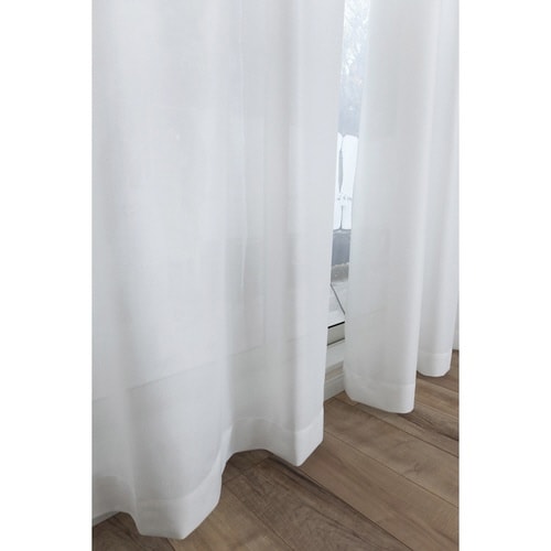 レースカーテン 無地 UVカット ミラーレース