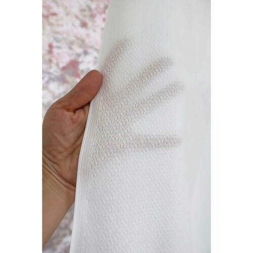 レースカーテン 無地 UVカット ミラーレース