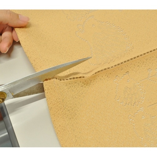 のれん ハリネズミ柄 85×170cm ベージュ