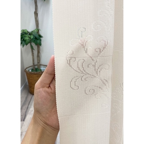 アコーディオンカーテン オーナメント柄