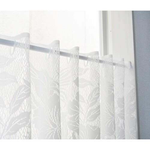 レースカーテン カフェカーテン ホワイト