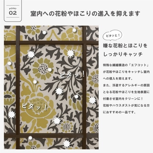 障子紙 障子に貼るレース モリス