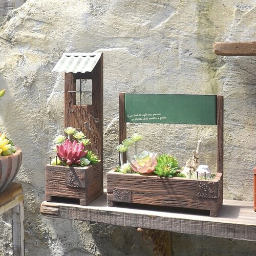 プランター 木製 ミニボードプランター