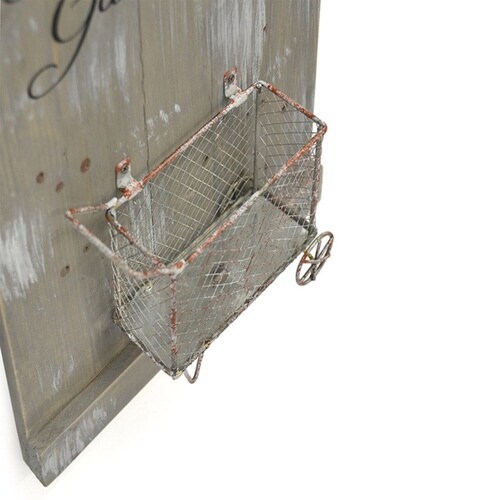 プランター 壁掛け メッシュカート