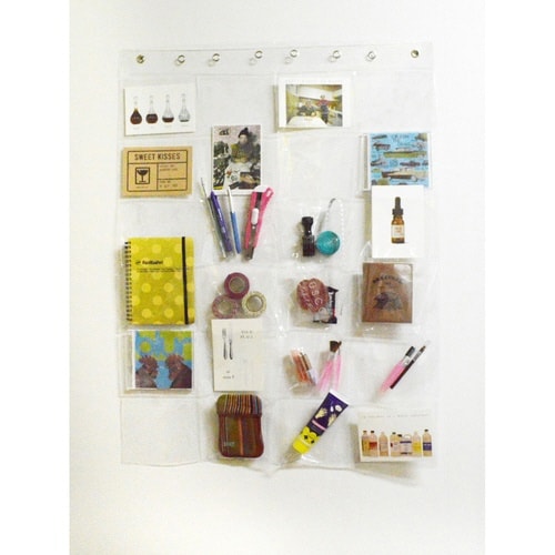 ウォールポケット HPクリアウォールポケット