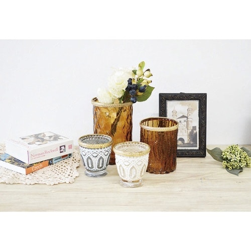 ガラスホルダー ダイヤ ビジュー