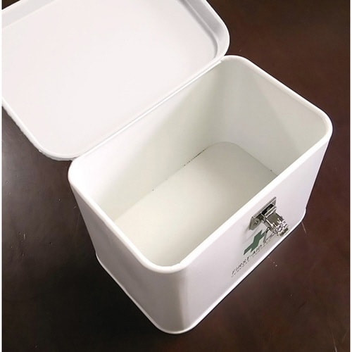 救急箱 収納ボックス Sサイズ 薬 アイボリー