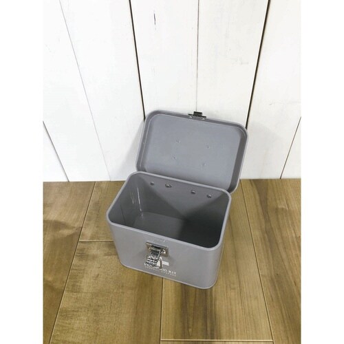 救急箱 収納ボックス Sサイズ 薬 グレー