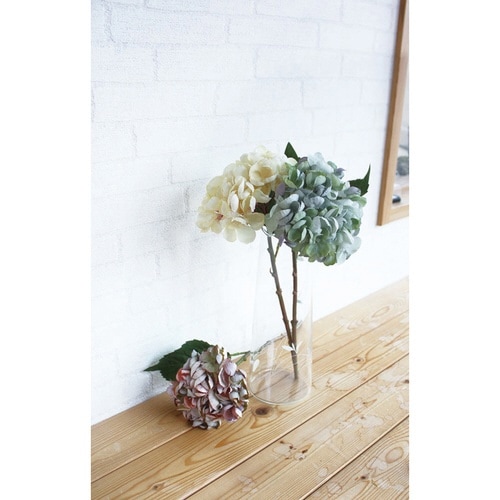 造花 ハイドランジアブッシュ 光触媒 ホワイト