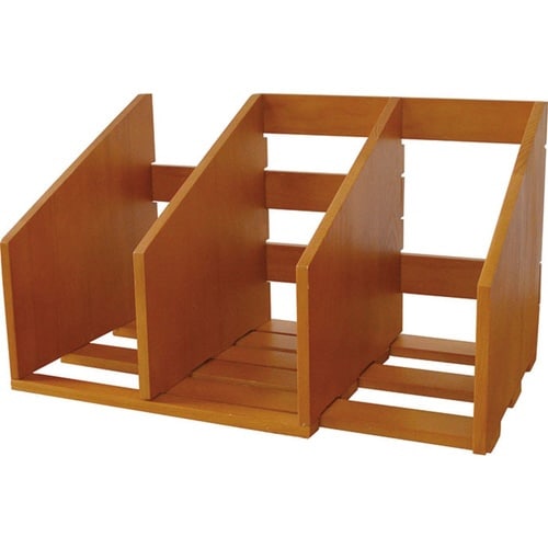 ブックスタンド スライド式 2段 本棚