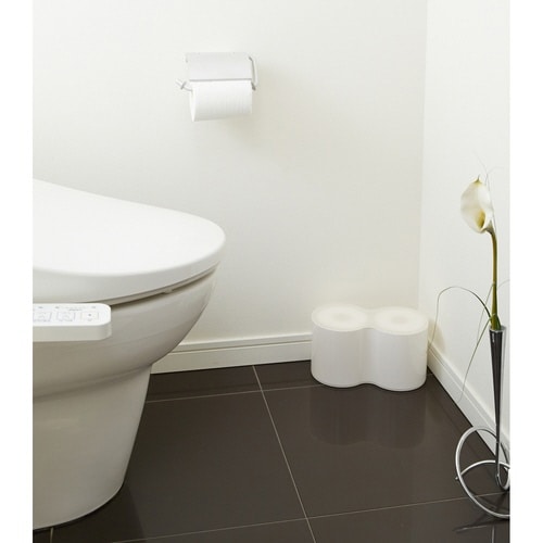 トイレットペーパー収納 ホワイト