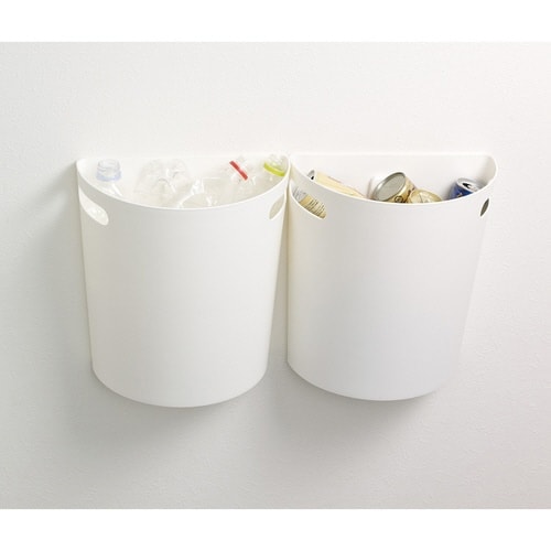 ゴミ箱 壁掛けダストボックス 9L ホワイト