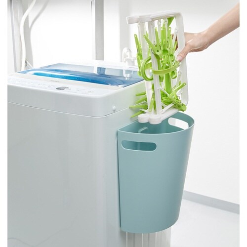 ゴミ箱 壁掛けダストボックス 9L ブルー