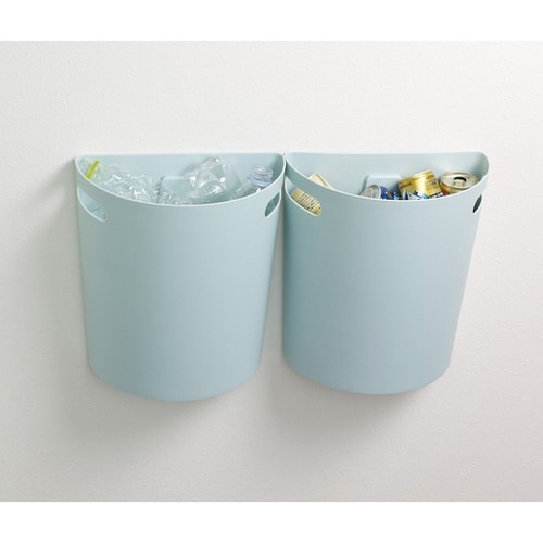 ゴミ箱 壁掛けダストボックス 9L ブルー