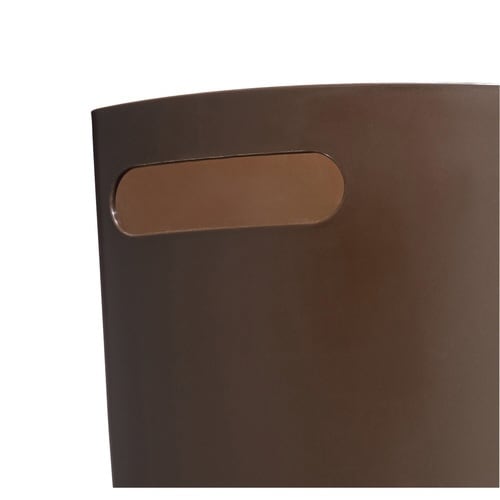 ゴミ箱 壁掛けダストボックス 9L ブラウン