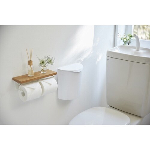 ゴミ箱 4L メルナミニ ホワイト