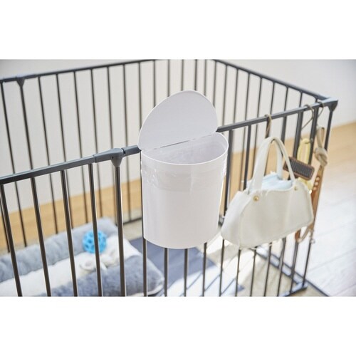 ゴミ箱 4L メルナミニ ホワイト