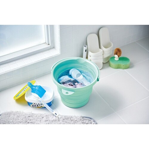 バケツ 折りたたみ 8L ミントグリーン