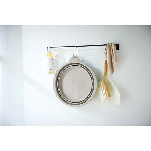 バケツ 折りたたみ 12L ソフトタブ ベージュ