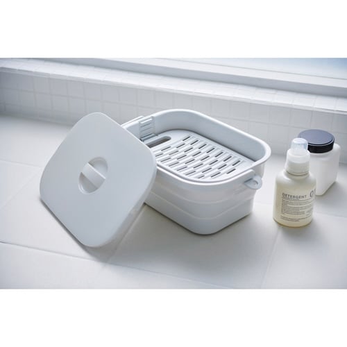 【めざましテレビで紹介】バケツ グレー