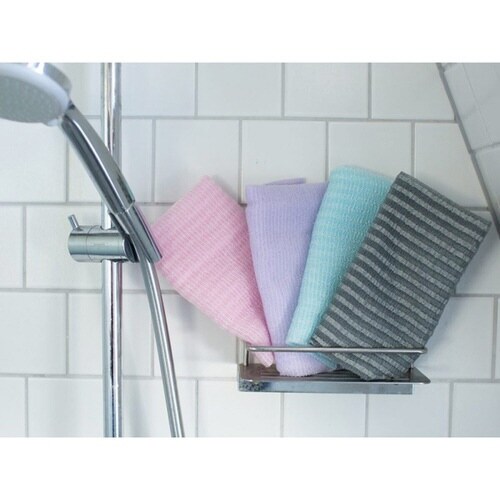 ボディタオル バブリッチ ふつう ブルー