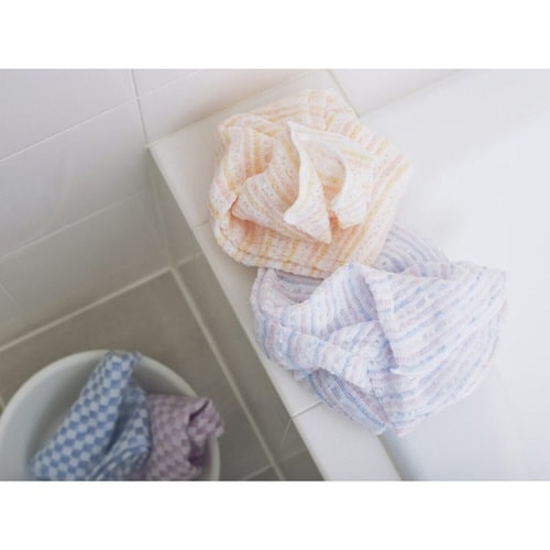 ボディタオル ピンク×オレンジ