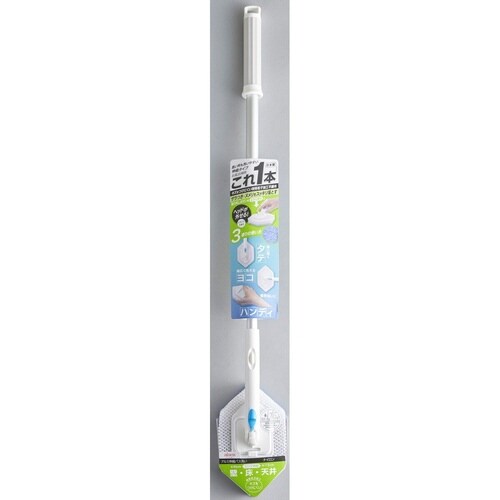 バスブラシ 長さ78cm アルミ伸縮ナイロン