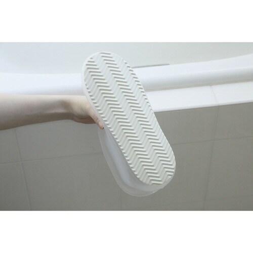 バスシューズ 約26cm クリアホワイト