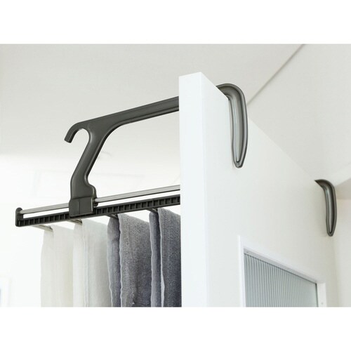 ランドリーラック 伸縮 伸縮ランドリーピンチ付き