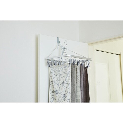 洗濯ハンガー 軽量アルミハンガー 角ハンガー