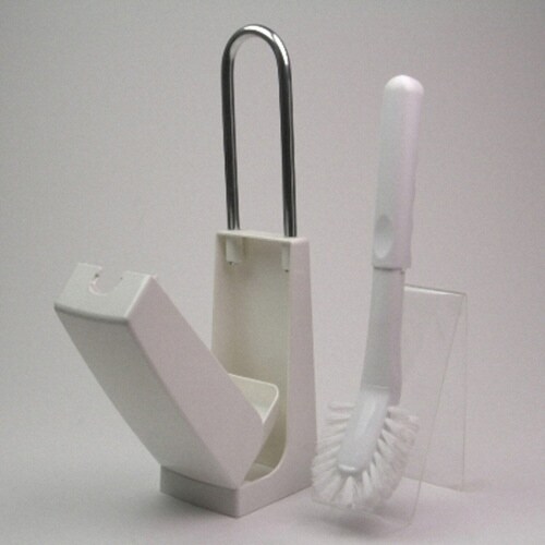 ミニトイレブラシ ケース付き スリムコンパクト