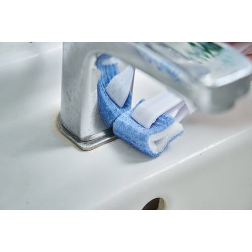 スポンジ ブラシ 水だけ スッキリブラシ 柄付き