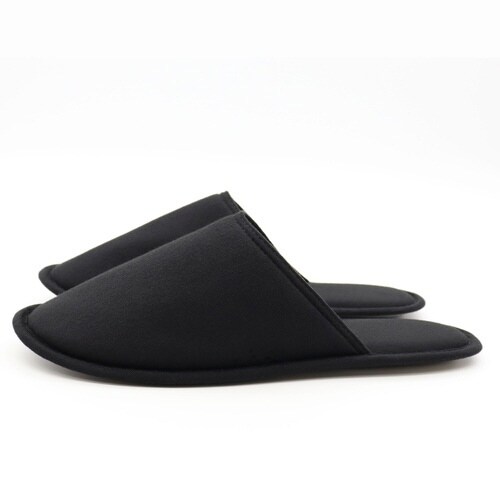 洗えるスリッパ 25cmから26.5cm ブラック