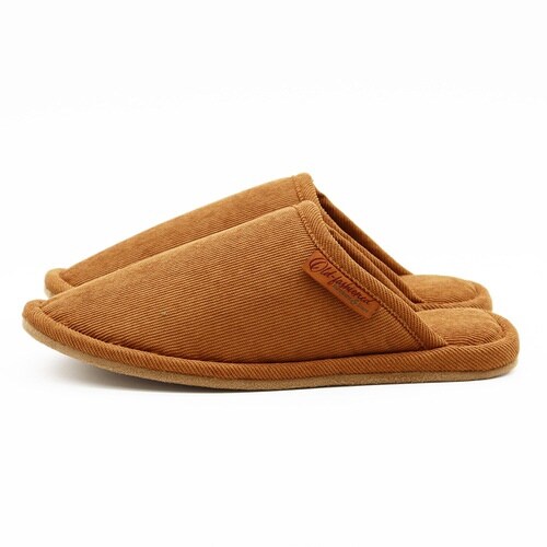 スリッパ コーデュロイ オレンジ(M)