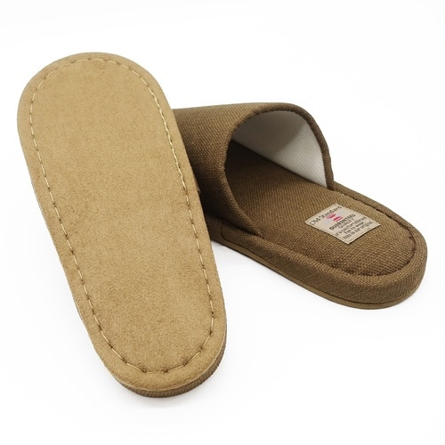 スリッパ オールドスタンダード外縫い ブラウン