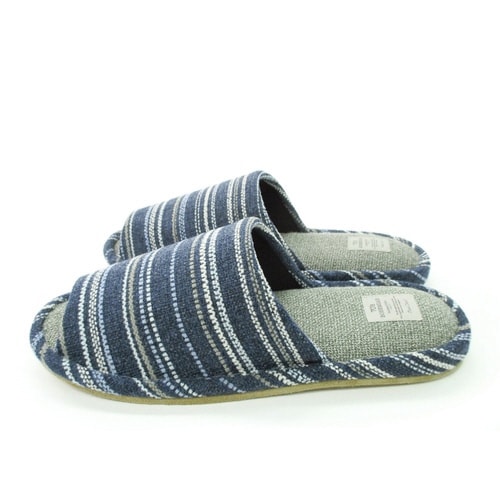 スリッパ 大きい メンズ ブルー