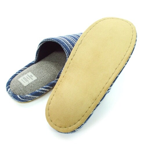 スリッパ 大きい メンズ ブルー