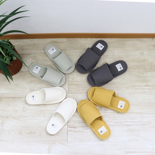 スリッパ yori チャコール(L)