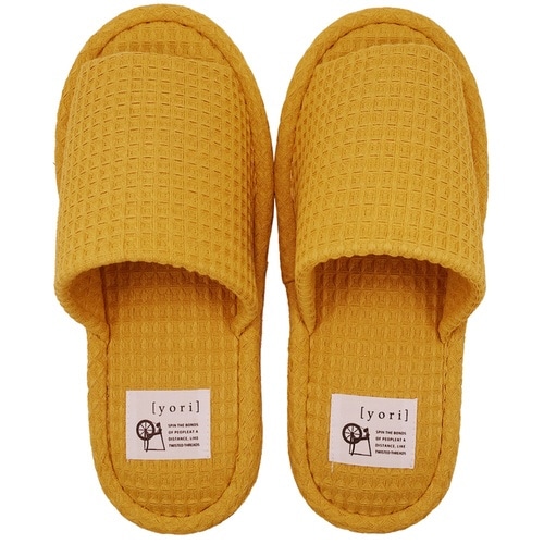 スリッパ yori イエロー(L)