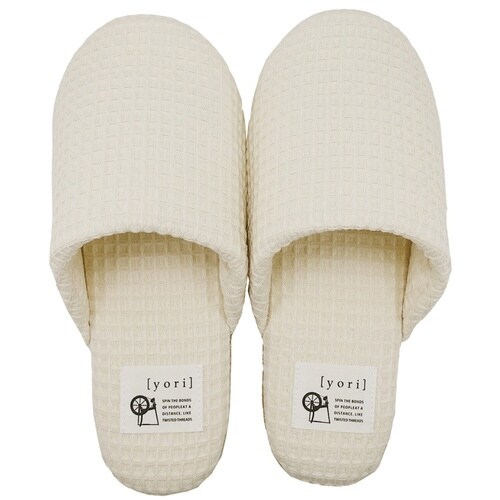 スリッパ yori アイボリー(M)