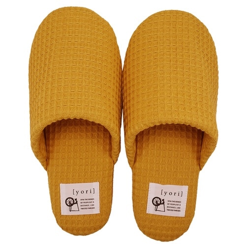 スリッパ yori イエロー(M)