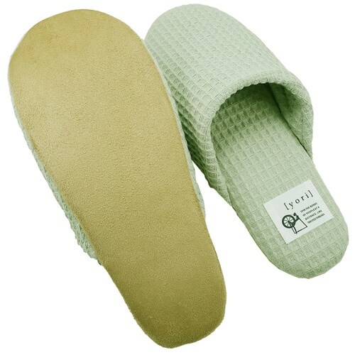 スリッパ yori グリーン(M)