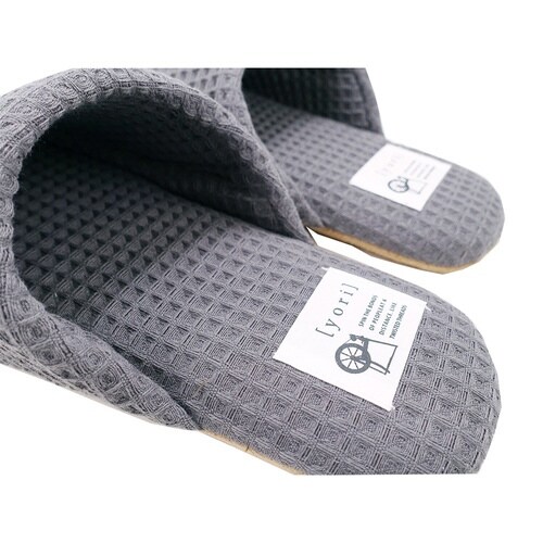 スリッパ yori チャコール(M)