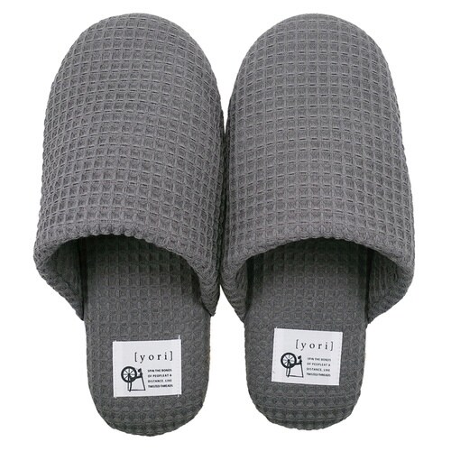 スリッパ yori チャコール(M)