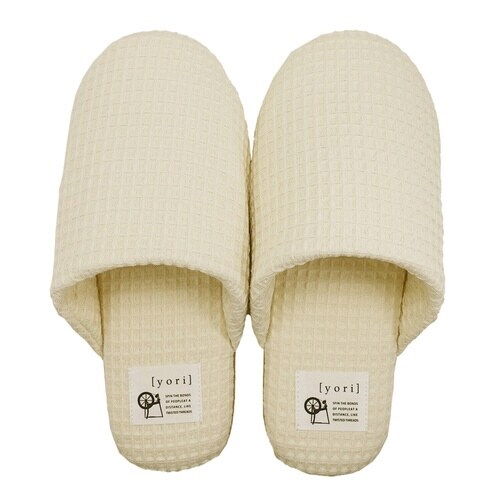 スリッパ yori アイボリー(L)