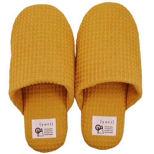 スリッパ yori イエロー(L)