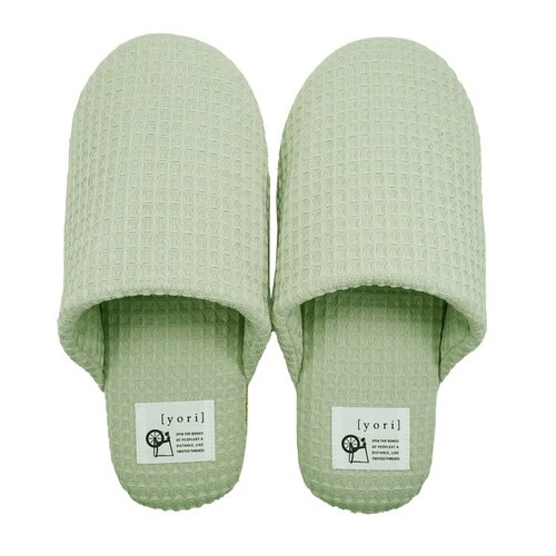 スリッパ yori グリーン(L)