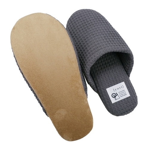 スリッパ yori チャコール(L)